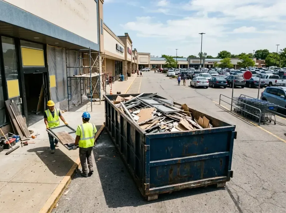 retail-store-renovation-debris-003 — frequently asked questions, Roll-off Dumpster Rentals in Butler Beach, FL